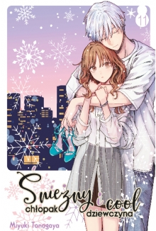 Śnieżny chłopak i cool dziewczyna